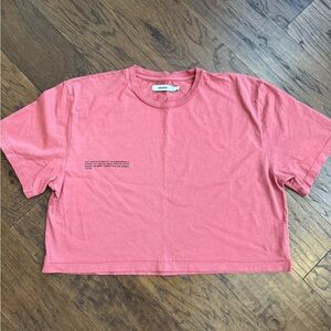 Pangaia cropped tshirt